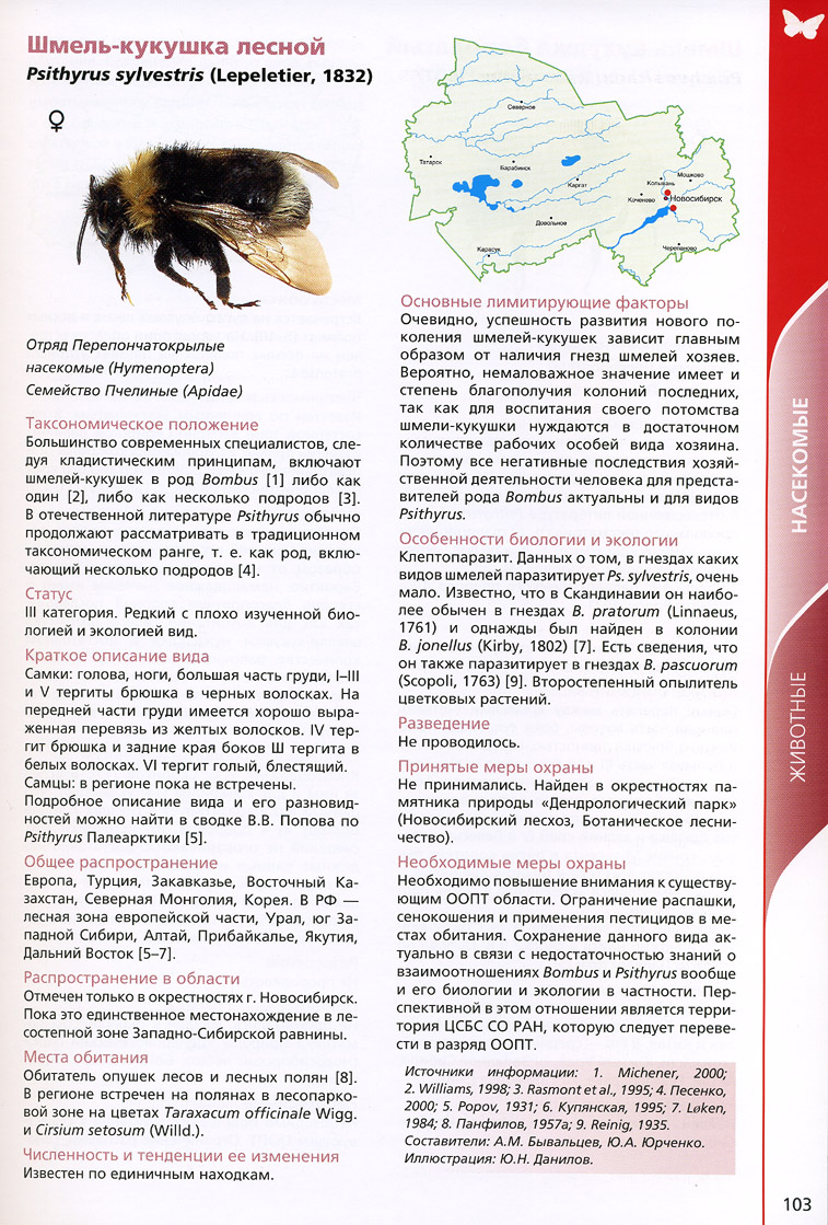 Красная книга Новосибирской области